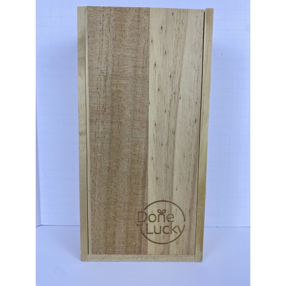 NEW BBQ SPICE Meat Rub  DONE LUCKY * Gift Set  * in Premium Wooden Box Set of 6 - Picture 8 of 9